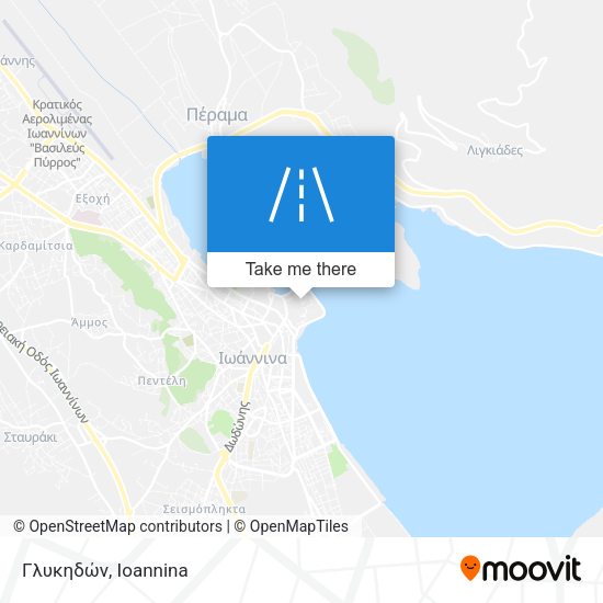 Γλυκηδών map