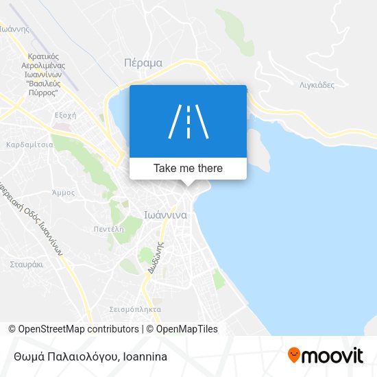 Θωμά Παλαιολόγου map