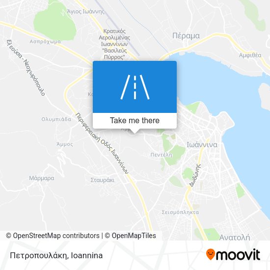 Πετροπουλάκη map