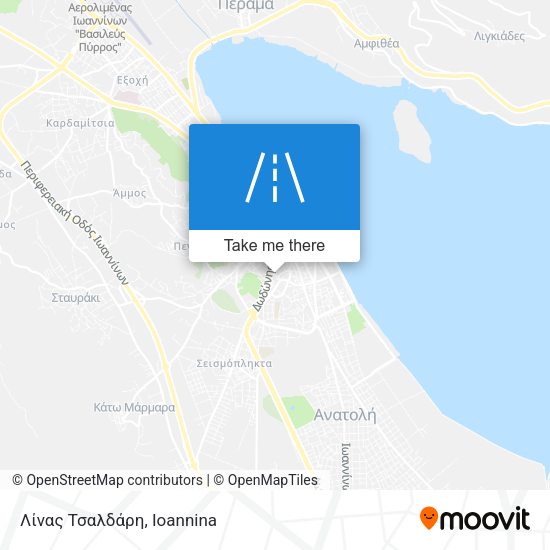 Λίνας Τσαλδάρη map