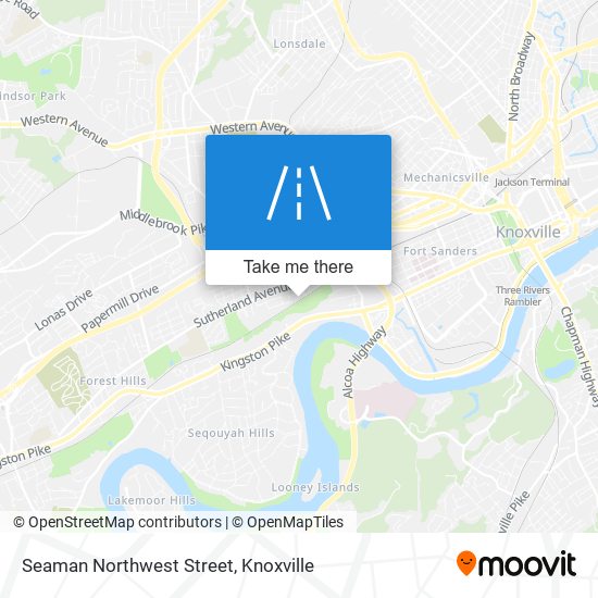 Mapa de Seaman Northwest Street