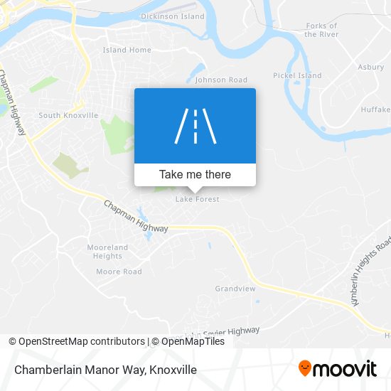 Chamberlain Manor Way map