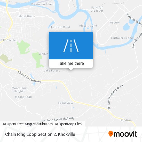 Mapa de Chain Ring Loop Section 2