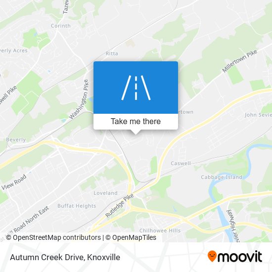 Autumn Creek Drive map