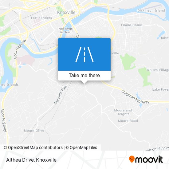 Althea Drive map