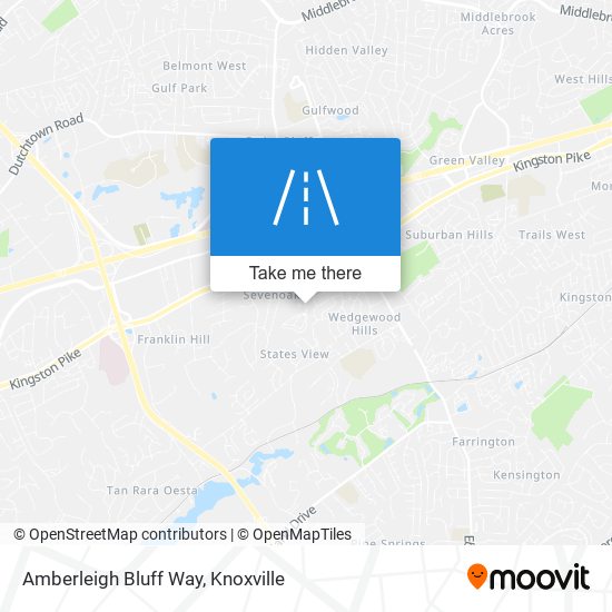 Mapa de Amberleigh Bluff Way