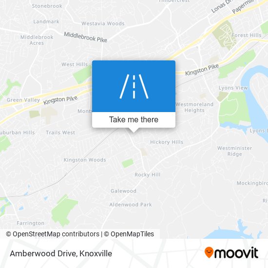 Amberwood Drive map