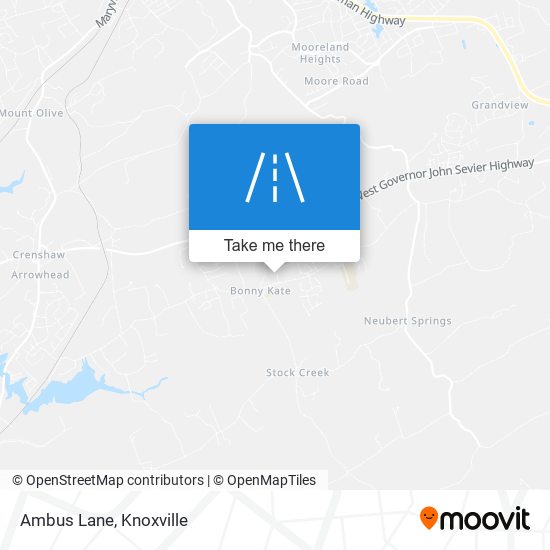 Ambus Lane map