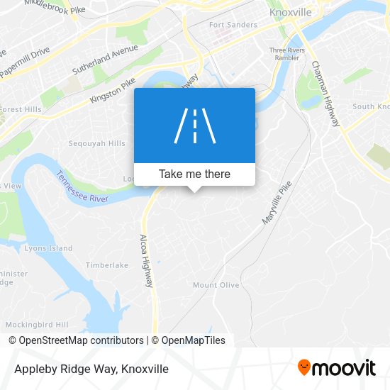 Appleby Ridge Way map