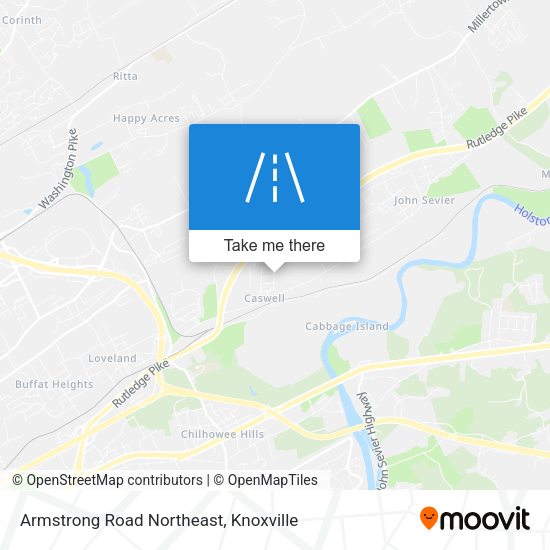 Mapa de Armstrong Road Northeast