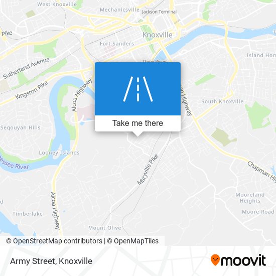 Army Street map