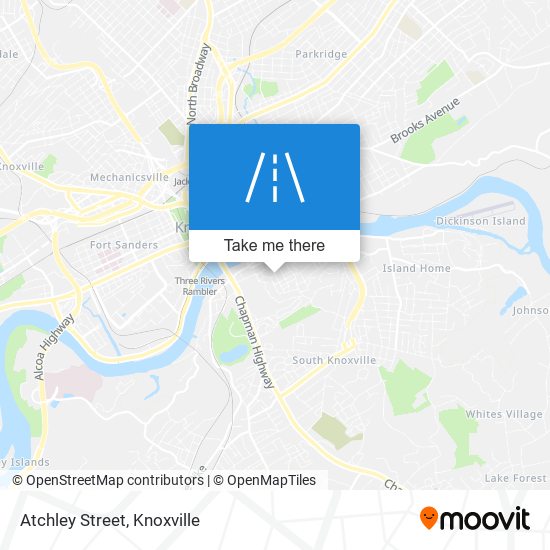 Mapa de Atchley Street