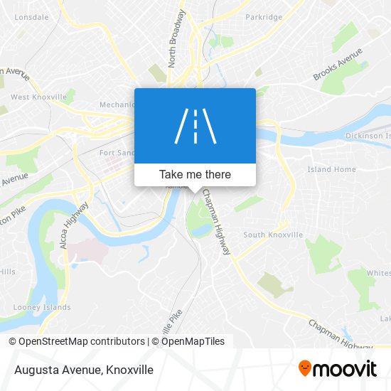Augusta Avenue map