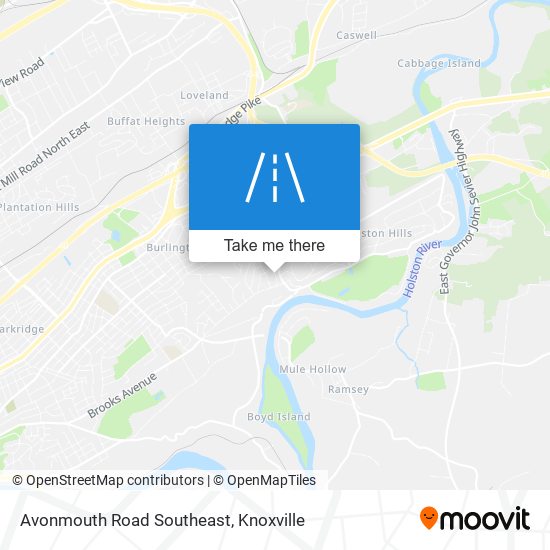 Mapa de Avonmouth Road Southeast