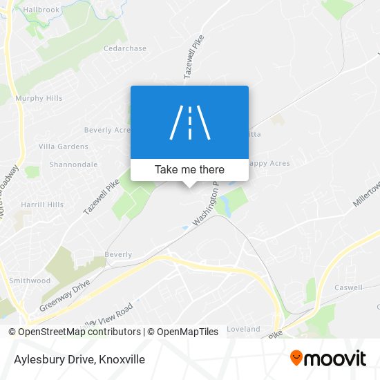 Mapa de Aylesbury Drive