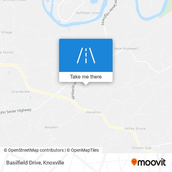 Basilfield Drive map