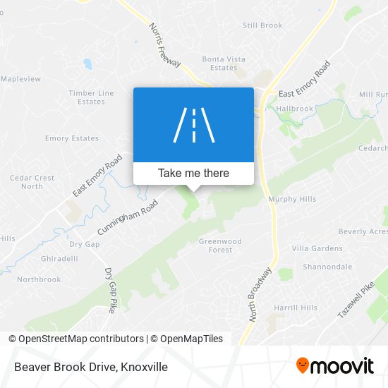 Mapa de Beaver Brook Drive