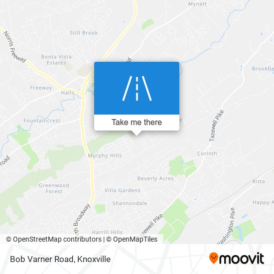 Mapa de Bob Varner Road