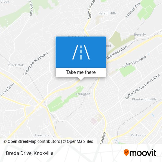 Breda Drive map