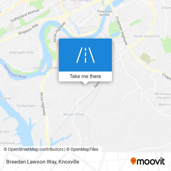 Breeden Lawson Way map