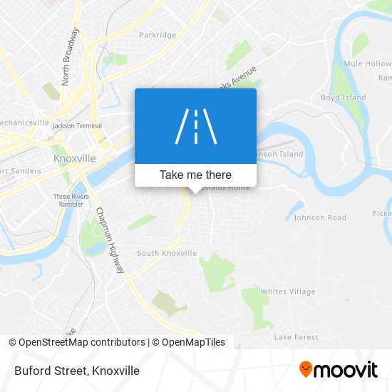 Buford Street map