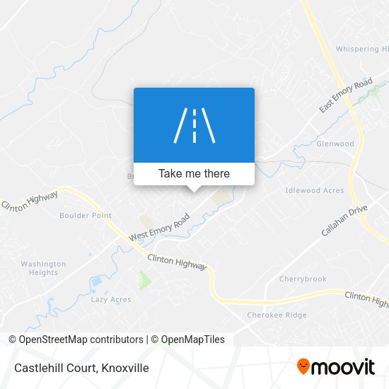 Castlehill Court map