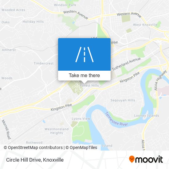 Circle Hill Drive map