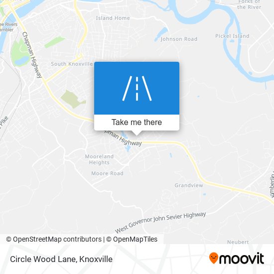 Mapa de Circle Wood Lane