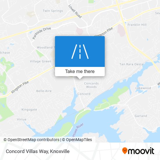 Concord Villas Way map