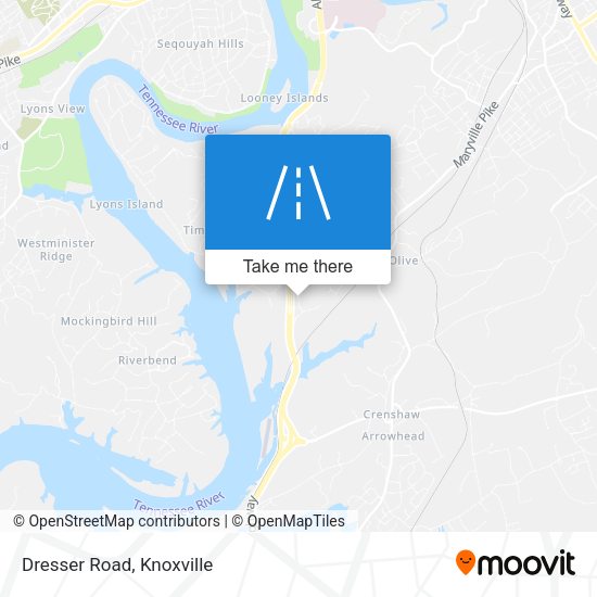 Mapa de Dresser Road