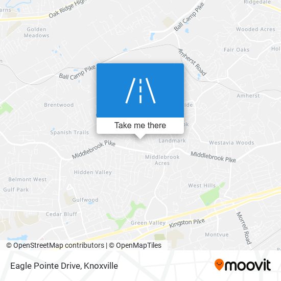 Eagle Pointe Drive map