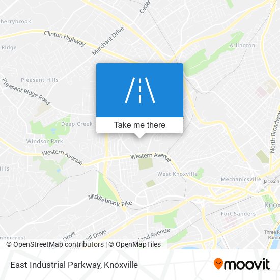 East Industrial Parkway map