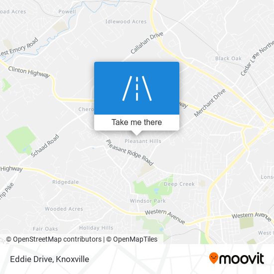 Eddie Drive map