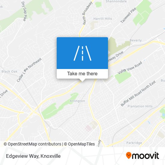 Mapa de Edgeview Way