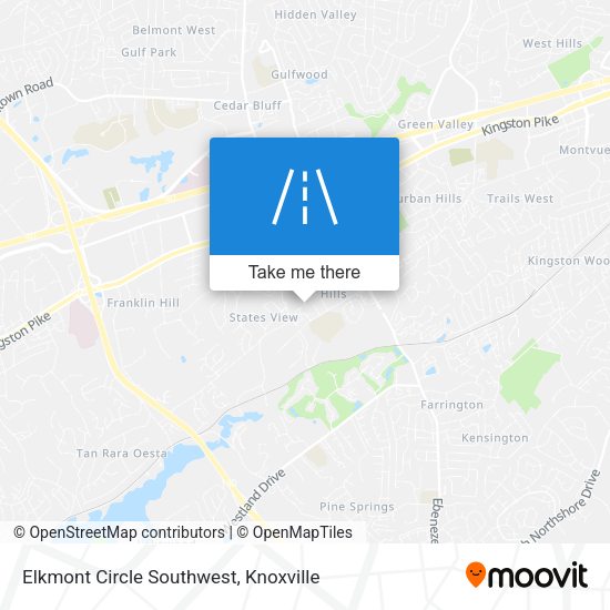 Mapa de Elkmont Circle Southwest