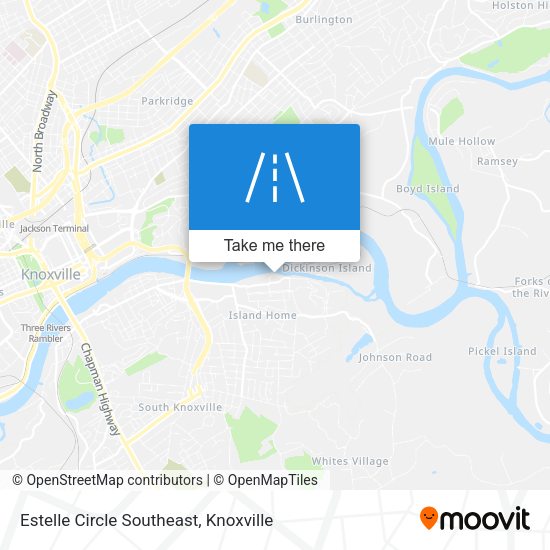 Estelle Circle Southeast map