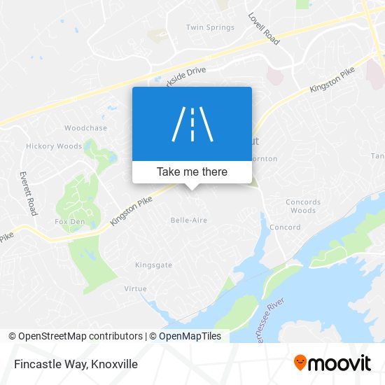 Fincastle Way map