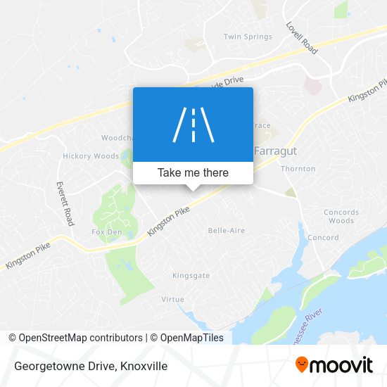 Georgetowne Drive map