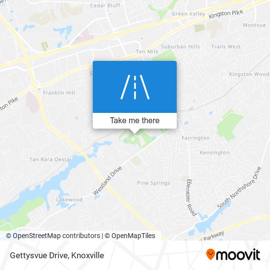 Gettysvue Drive map