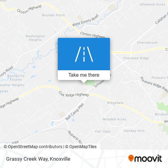 Mapa de Grassy Creek Way