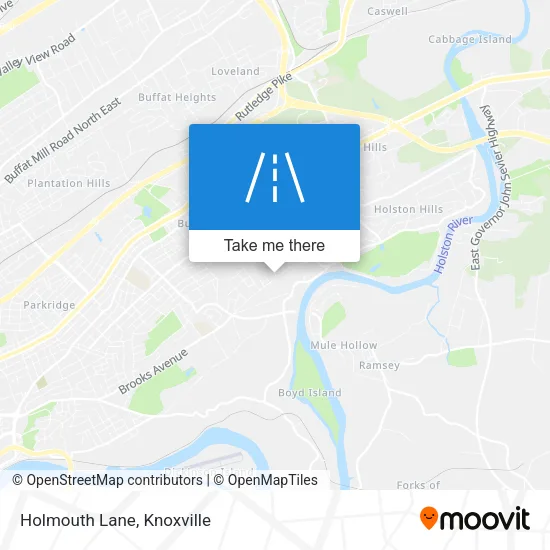 Mapa de Holmouth Lane