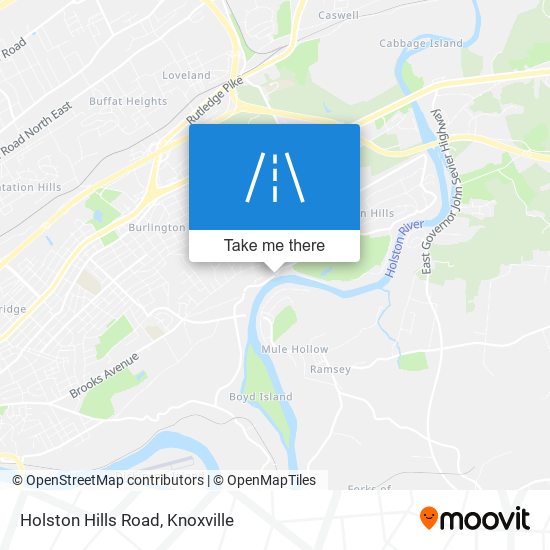 Mapa de Holston Hills Road