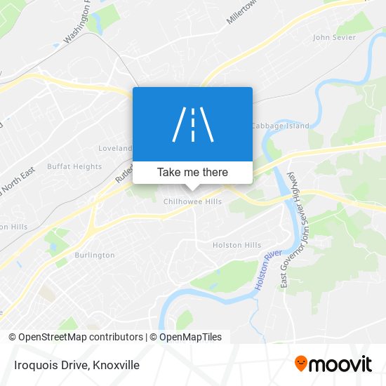 Iroquois Drive map