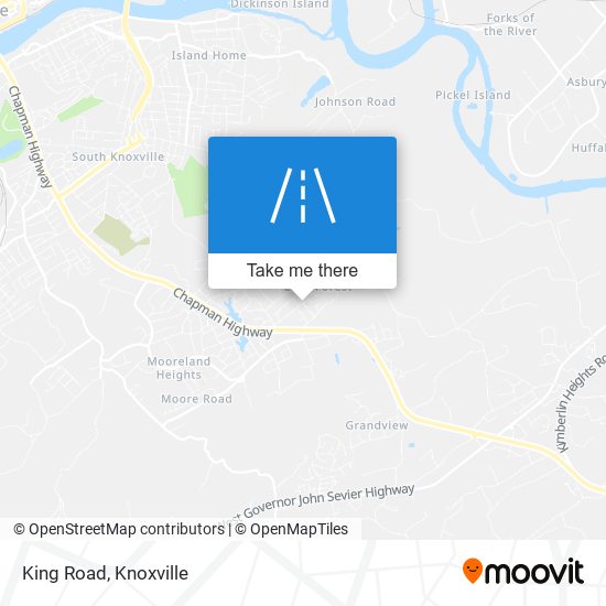 King Road map