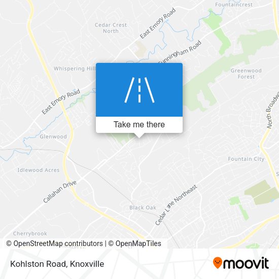 Mapa de Kohlston Road