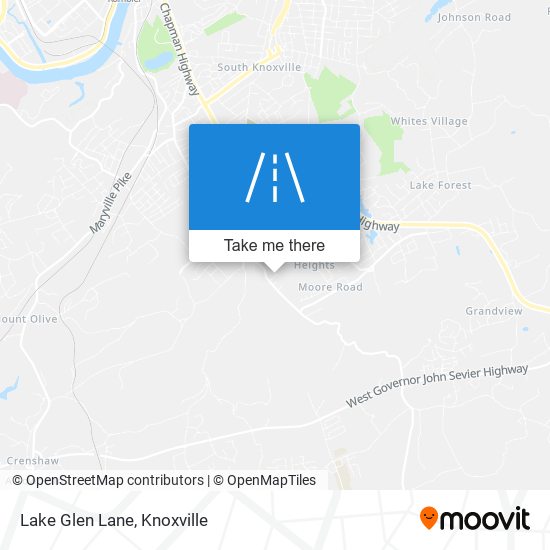 Mapa de Lake Glen Lane