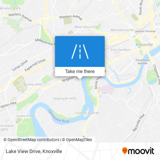 Lake View Drive map