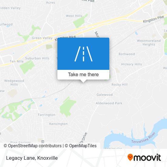 Mapa de Legacy Lane