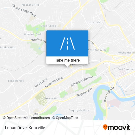 Mapa de Lonas Drive
