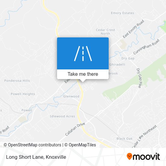Mapa de Long Short Lane